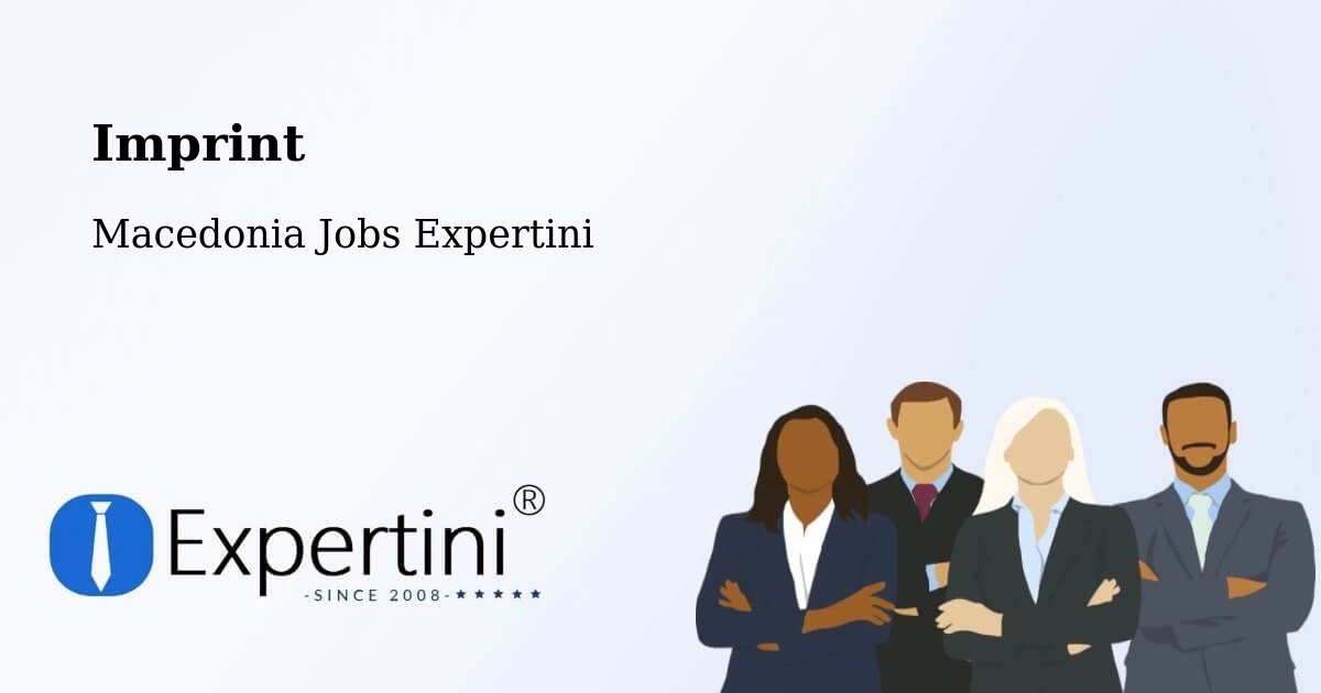 Imprint – Bitola - Macedonia Jobs Expertini