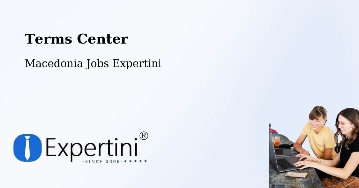Terms of Service – Bitola - Macedonia Jobs Expertini